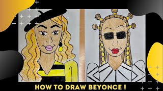 How To Draw Beyonce- Womens History Month For Kids