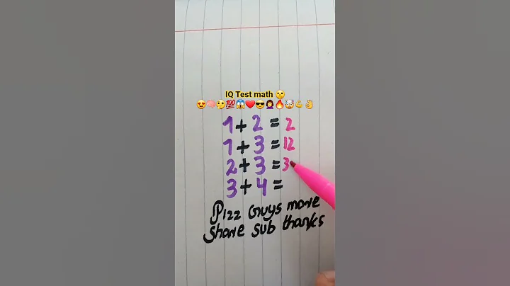 IQ test math 🧠 #reasoning #maths #iq #art #logicriddles #iqtest #braintest #mathquiz #puzzle #shorts