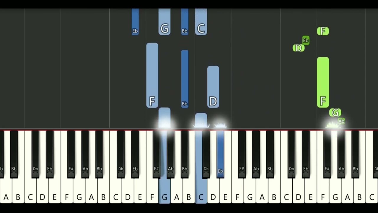 Sonic 06 - My destiny - Piano tutorial / Piano cover