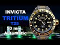 Часы Invicta 38840 Reserve Ripsaw 14 Tubes T25 TRITIUM 53 mm Automatic