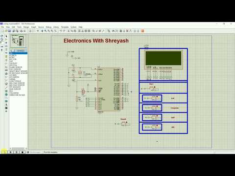 Design Electronics Voting Machine using 89C52 | Simulation | EVM