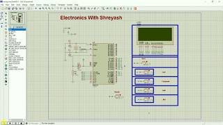 Design Electronics Voting Machine using 89C52 | Simulation | EVM screenshot 5