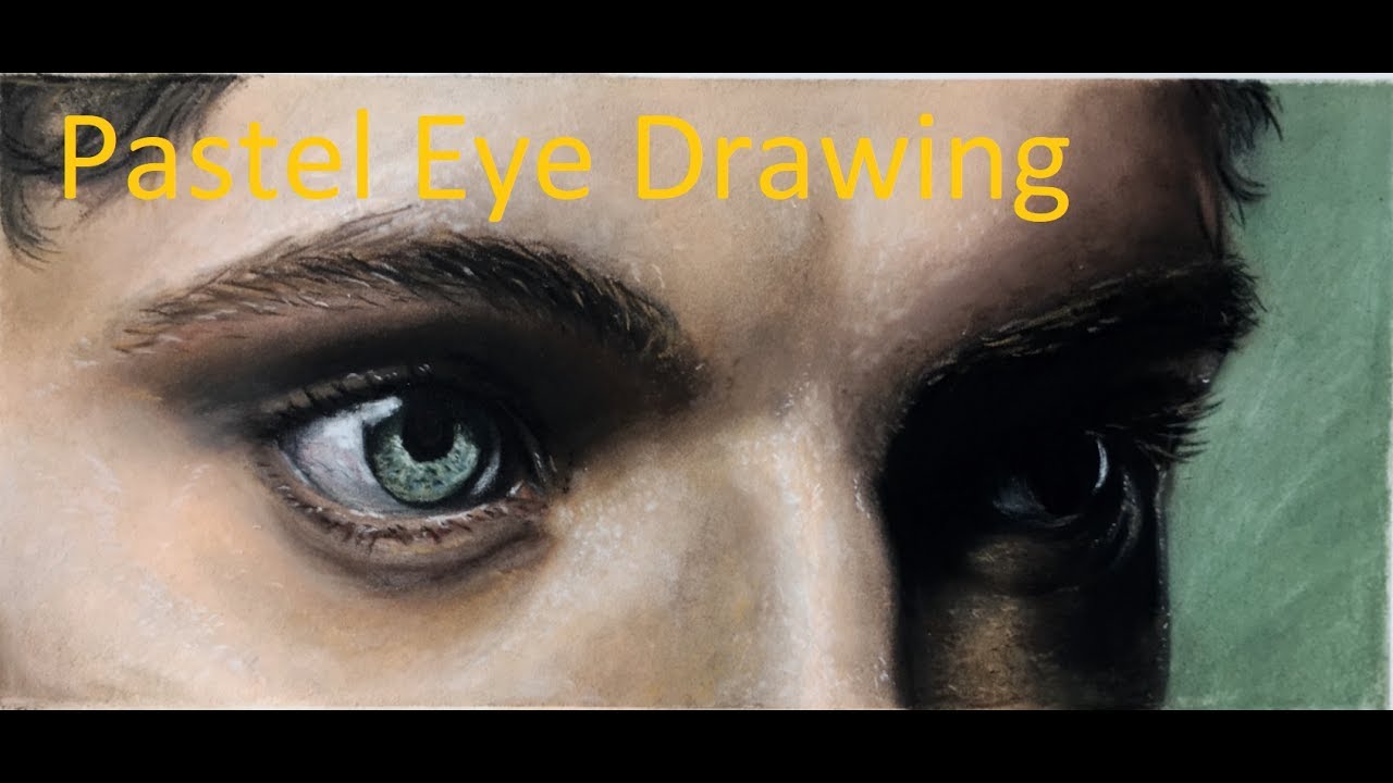 Pastel Eyes Speed Drawing   w/MKLGRM