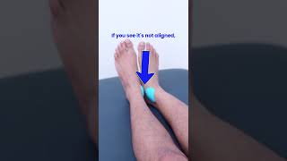 Is Your Leg Length Equal Test At Home #leglengthdiscrepancy #lowerbackpain #selftest