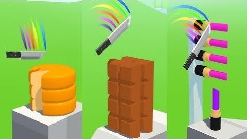 Slice It All! _All Level Gameplay 🔥 iOS-Android 