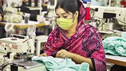 Skill operator | Leg elastic join by overlock device machine