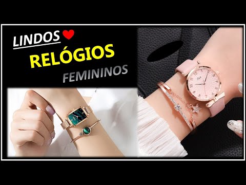 Vídeo: Modelos da moda de relógios de pulso femininos - novos itens 2021