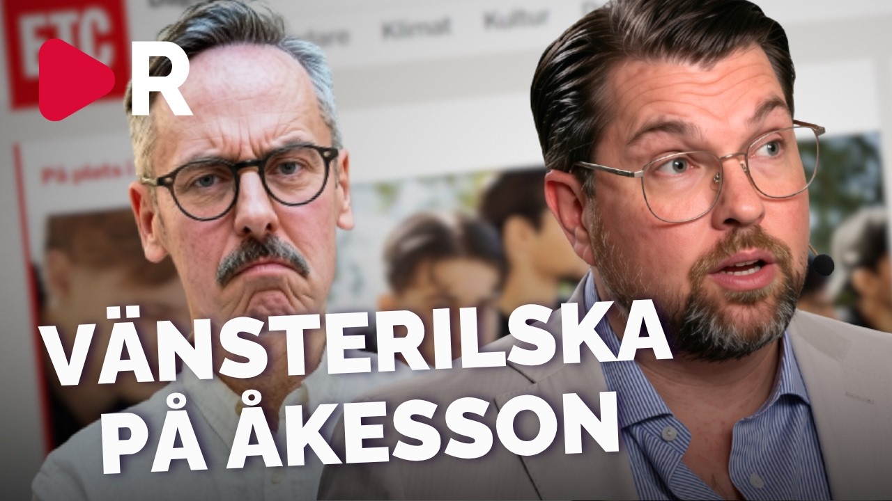 Ramaskri när Åkesson avfärdade vänstertidningen ETC