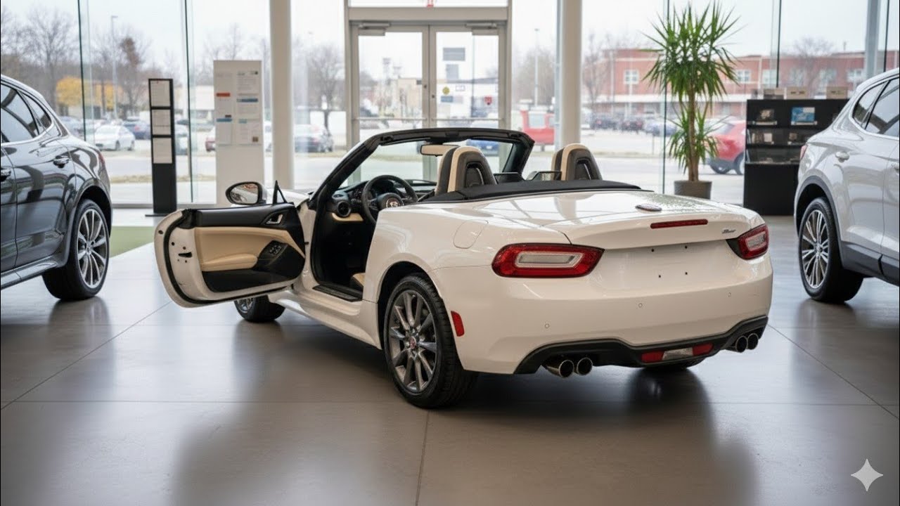 La Fiat 124 Spider 2026 È Tornata! 😍 Il Ritorno Della Spider Italiana Che Fa Battere Il Cuore