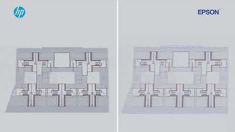 HP DesignJet Plotter vs  Epson SureColor Plotter -  Image & Line Quality and Wasted Ink