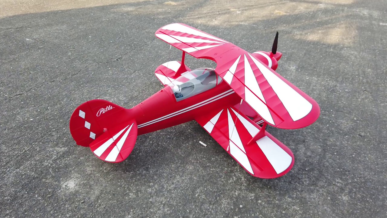 fms pitts biplane 1400mm