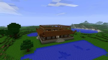 Minecraft Timelapse Building : Episode 1 - Japanese Temple