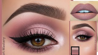 Pink Summer Eye Makeup Look 🌸 Soft Glam for Hot Weather | Easy Tutorial 2026 screenshot 2