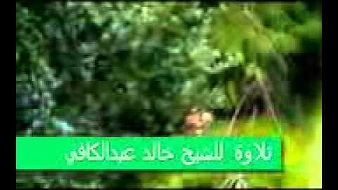 الشيخ خالد عبدالكافي تلاوة خاشعة