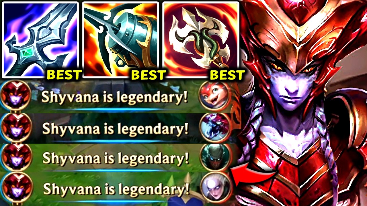 SHYVANA TOP IS LITERALLY A 1V5 MONSTER (THIS VIDEO PROVES IT) - 2026 Shyvana TOP Gameplay Guide