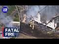 Man dies in Brisbane house fire | 9 News Australia