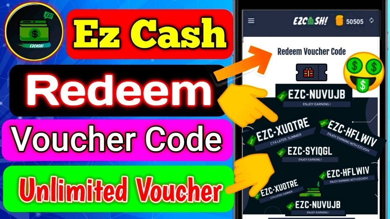 Ez Cash Redeem Voucher Code Ez Cash Voucher Code Ez Cash App 2021