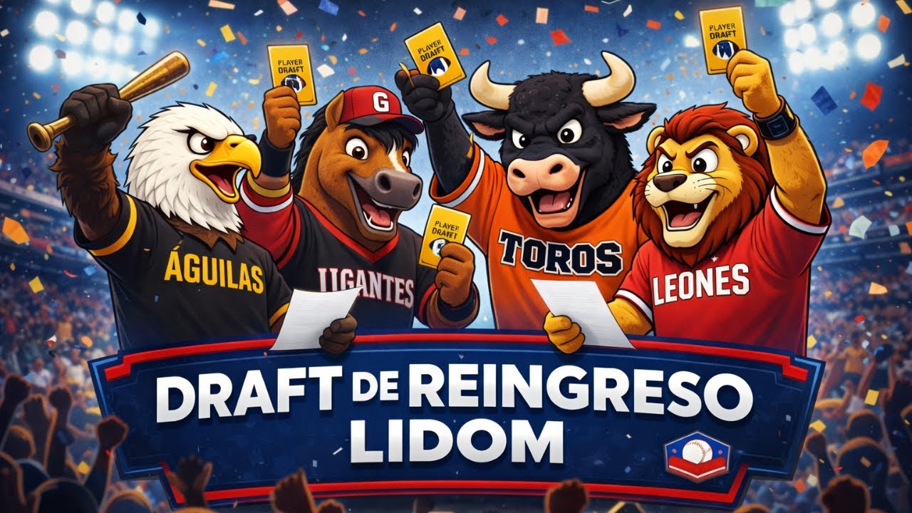 DRAFT DE REINGRESO LIDOM EN VIVO REACCION