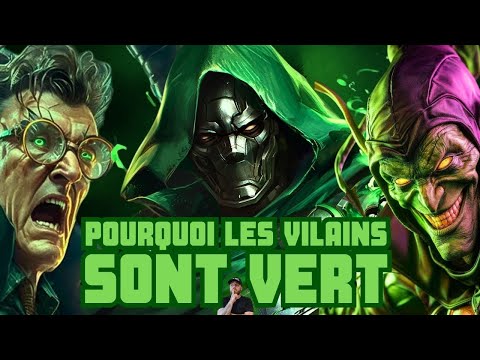 WHY IS GREEN THE COLOR OF VILLAINS? (Disney, Marvel and other Comics)