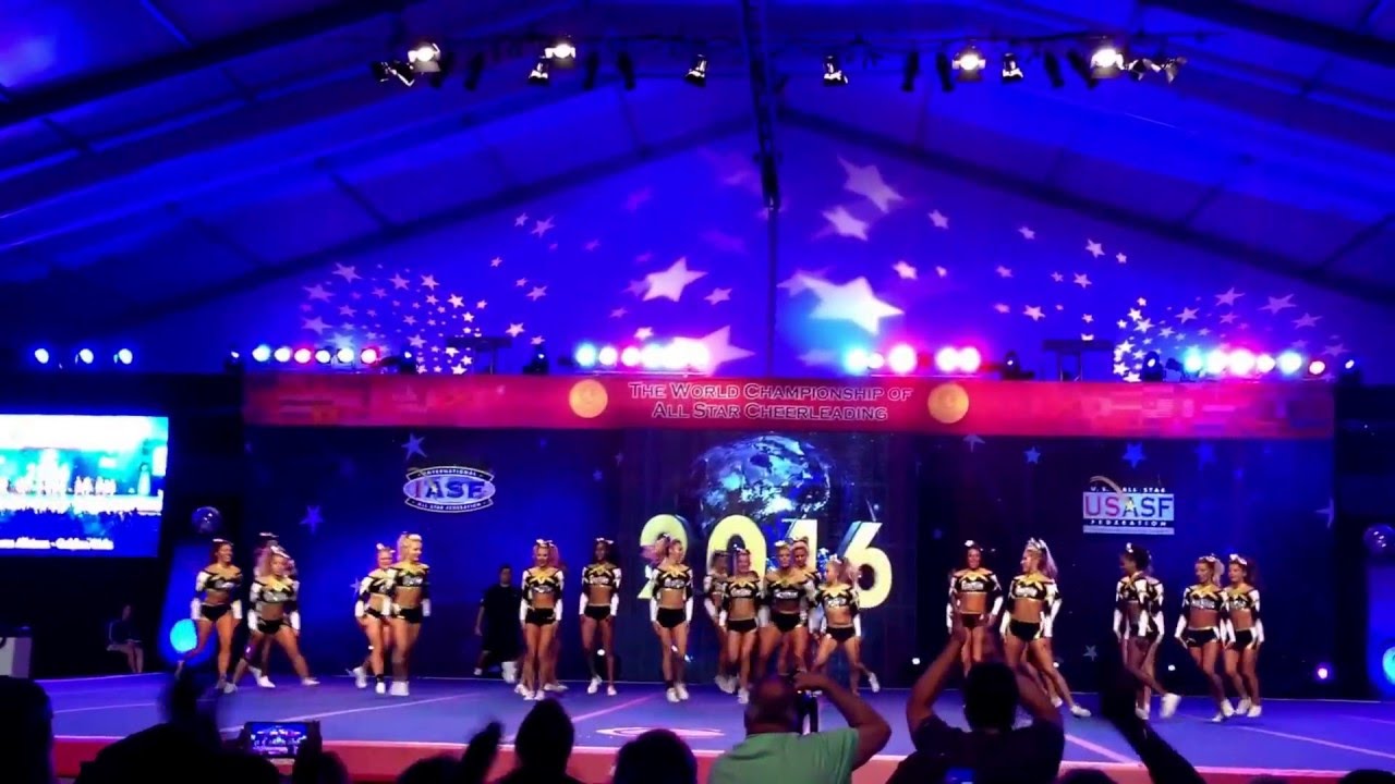 The Cheerleading Worlds 2016 Championship International Open Level 6