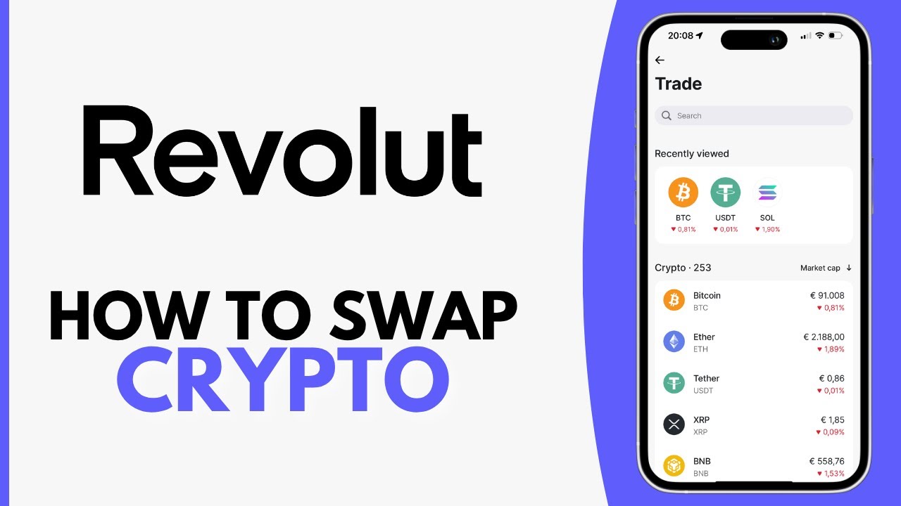 How To Swap Crypto On Revolut - Step by Step - YouTube