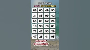 Find at least 1 pair! Find 3 pairs of identical numbers/Dementia Prevention Quizzes/Tests.No205
