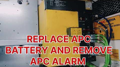APC ALARM !!! fanuc apc battery replacement and remove apc alarm need ref return ll apc बैट्री चेंज