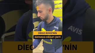 Fenerbahçede Diego Rossinin Matarası Dikkat Çekti