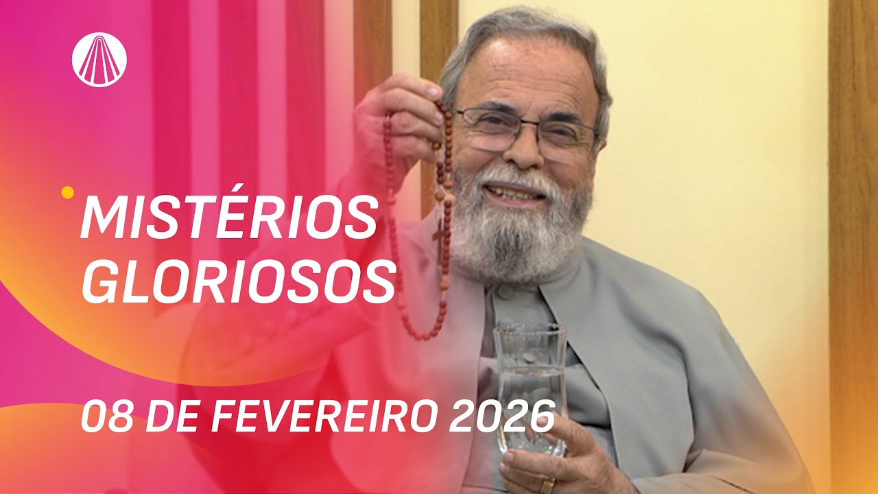 Terço de Aparecida com Pe. Antonio Maria - 08 de fevereiro 2026 [Mistérios Gloriosos]