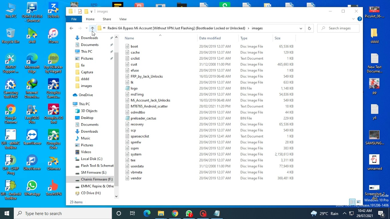Redmi 6A Bypass Mi Account Without VPN Just Flashing BL Locked or Unlocked File Without Password