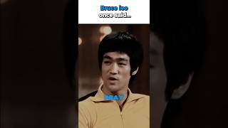 Bruce Lee speaking prophetically facts 😳 #brucelee #prayer