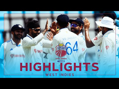 Extended Highlights | West Indies v India | Ashwin Takes 7-Fer | 1st Cycle Pure Agarbathi Test Day 3