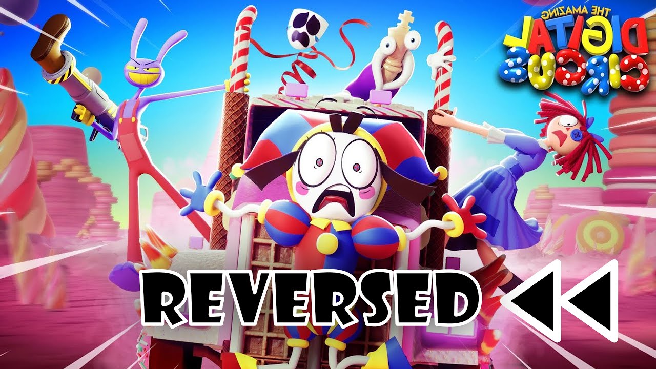 THE AMAZING DIGITAL CIRCUS   Ep 2  Candy Carrier Chaos! REVERSED