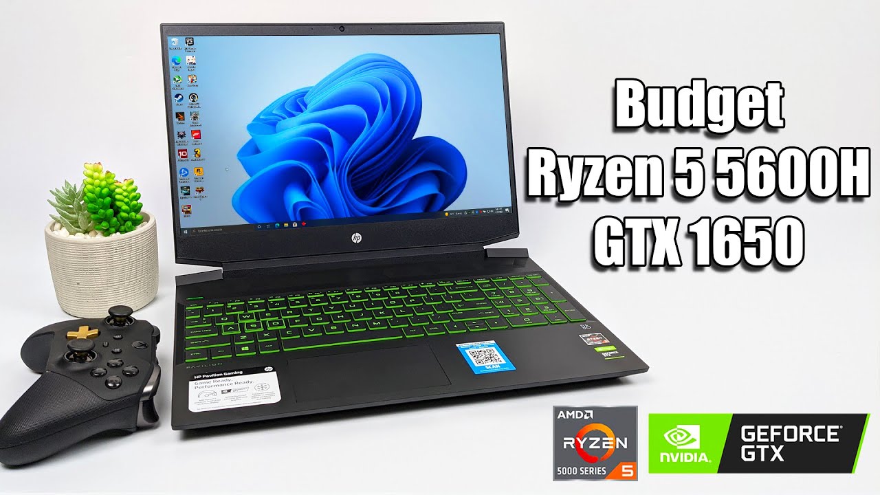 RYZEN 5600H & GTX 1650! Awesome Budget Gaming Laptop! Zen 3 144Hz - YouTube