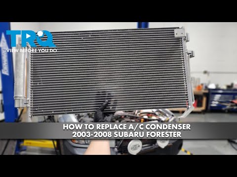 How to Replace A/C Condenser 2003-2008 Subaru Forester
