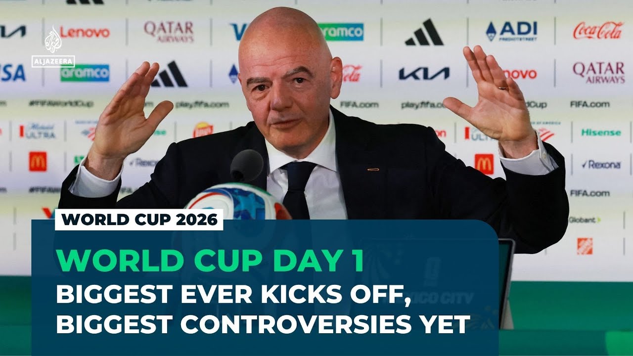 اليوم الأول من كأس العالم: انطلاق البطولة الأكبر على الإطلاق وسط خلافات حول التأشيرات، والحرب على إيران، وارتفاع التكاليف