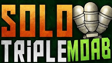 MW3: *SOLO* TRIPLE MOAB W/ 102 KILL SPECIALIST ON DOME