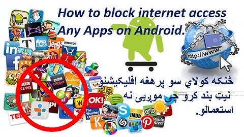 How to block internet access any Apps on Android (without root)