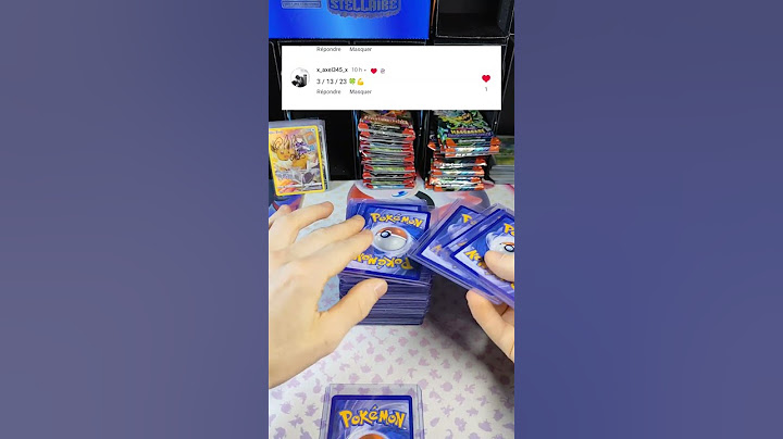 J'OFFRE DES CARTES POKÉMON À MES ABO 🎁