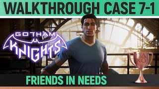 Gotham Knights - Case 7-1: Friends In Needs - Walkthrough (All Puzzles \& Evidence Solutions)