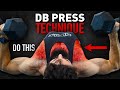 Grow a bigger chest with perfect dumbbell chest press technique science explained
