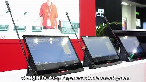 【Exhibition Review 3】Paperless Conference System