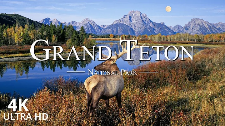 Grand Teton National Park 4K Ultra HD • Stunning Footage, Scenic Relaxation Film with Calming Music