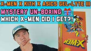 KITH x Men x Asics Gel-Lyte III Remastered Mystery Unboxing. Which X-Men Did I Get?