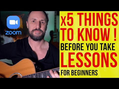 5 Things To Know Before You Take Lessons
