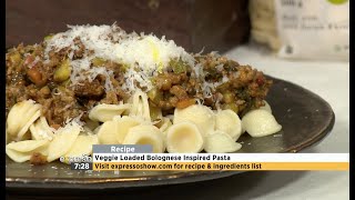 Recipe: Veggie Loaded Bolognese Inspired Pasta (WW)