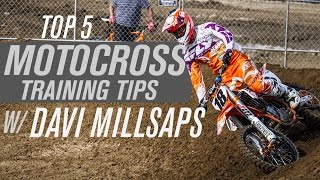 Top 5 Motocross Training Tips with Davi Millsaps | TEAM RMATVMC