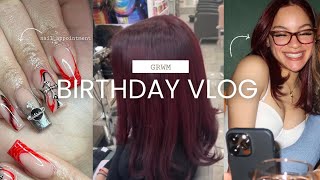 GRWM FOR MY BIRTHDAY|| LEAH REYES