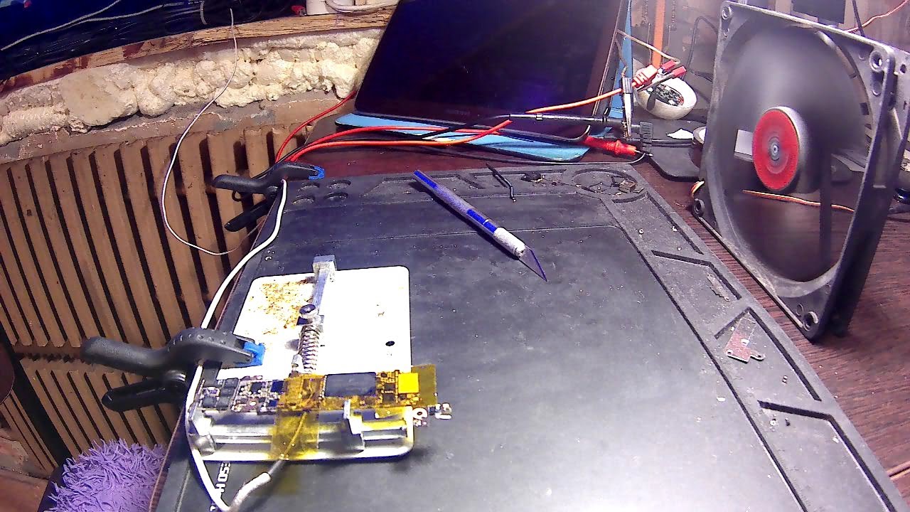 пайка феном - YouTube