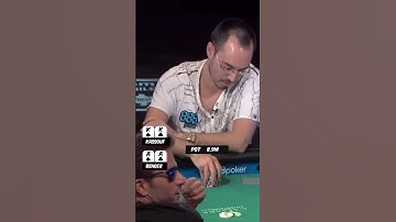 Angry poker player loses it...🤯 #poker #shorts